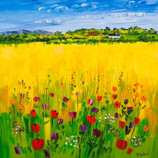 'Summer Field, Perthshire' by artist Sheila Fowler
